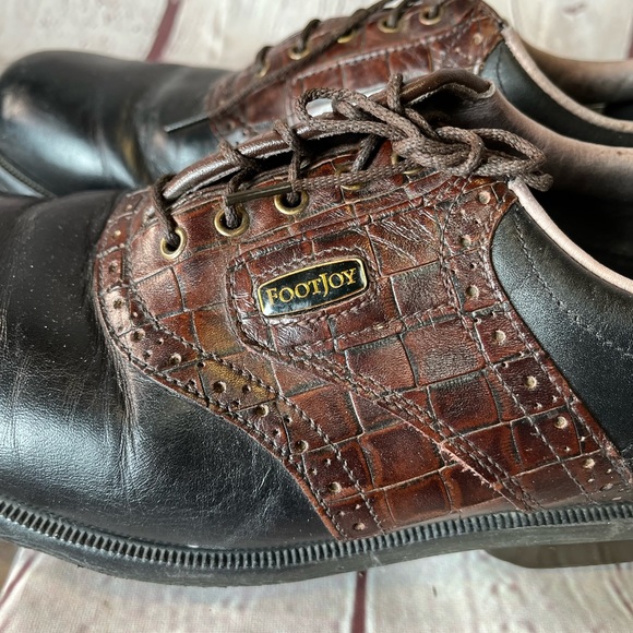 Foot-joy Dry Joy Men’s Golf shoes size 9M Optiflex 53494 pre-Owned VGUC - Picture 14 of 16